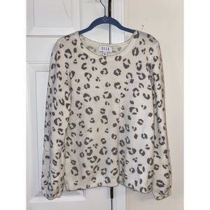 ELLE cheetah print sweater